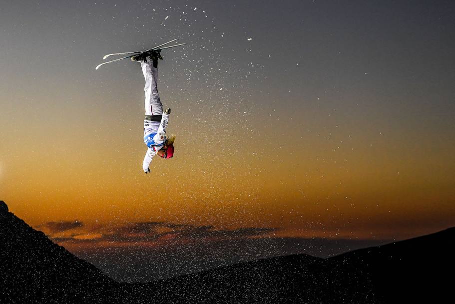Sierra Nevada, Spagna Sci femminile stile libero: spettacolare volo di Catrine Lavallee (Getty Images) 